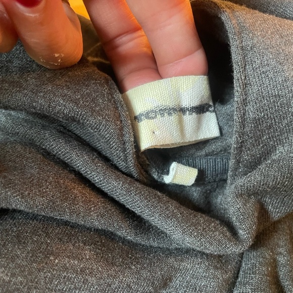 Tom Tailor Denim Gray Hoodie with 3 button at chest size XL - Picture 5 of 8